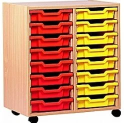 16 Tray Shallow Storage