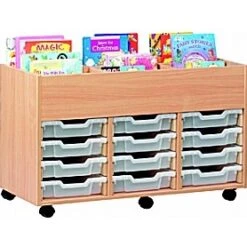 6 Compartment 12 Tray Kinderbox