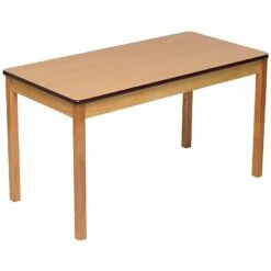 Natural Rectangular Classroom Tables