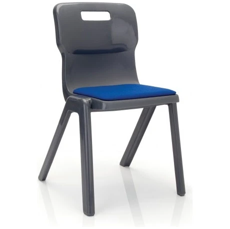 Titan One Piece Classroom Chair With Seat Pad 1 Titan One Piece Classroom Chair With Seat Pad