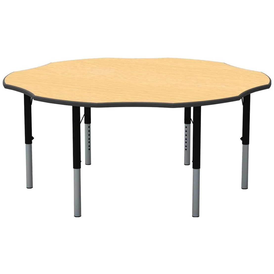 Height Adjustable Flower Theme Table 1 Height Adjustable Flower Theme Table