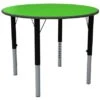 Height Adjustable Circular Tables