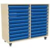 20 Tray Mobile Art & Paper Storage Unit