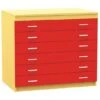 6 Drawer A1 Plan Storage Chest