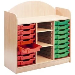 Stretton 16 Shallow Tray Storage Unit