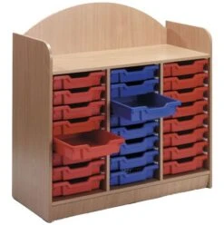Stretton 24 Shallow Tray Storage Unit