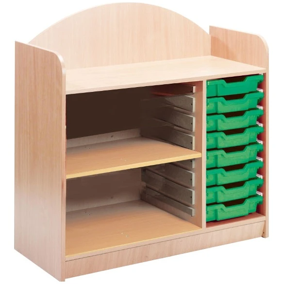Stretton 8 Tray Storage Unit With Adjustable Shelf 1 Stretton 8 Tray Storage Unit With Adjustable Shelf