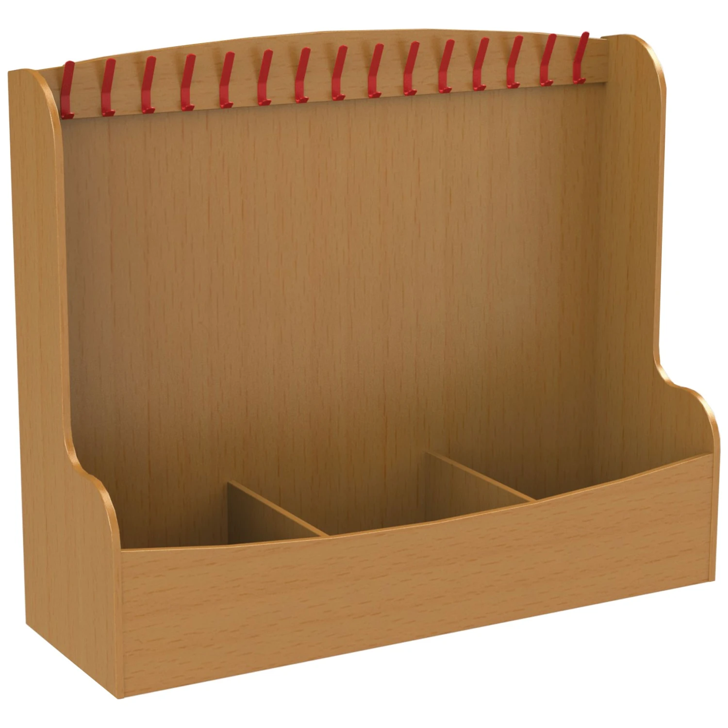 15 Hook Cloakroom & Classroom Troughs 1 15 Hook Cloakroom & Classroom Troughs