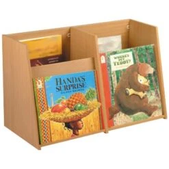 Double Horizontal Big Book Storage