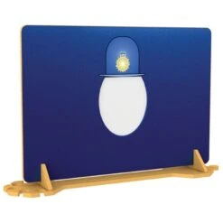 Police Room Divider With Mirror