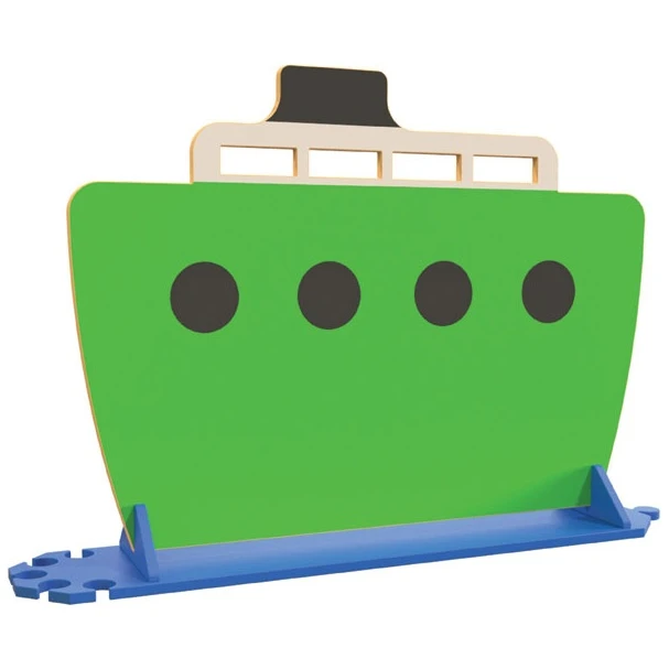 Green Boat Room Divider 1 Green Boat Room Divider
