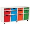 12 Tray Variety White Range Storage Unit