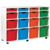 16 Tray Variety White Range Storage Unit