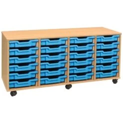 4Store 24 Tray Shallow Storage Unit