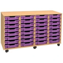 4Store 32 Tray Shallow Storage Unit