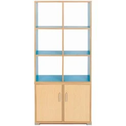 Bubblegum 6 Cube Vertical Room Divider Unit