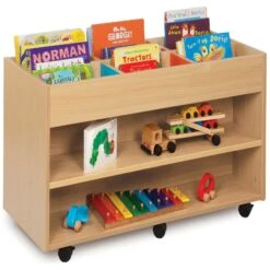 Bubblegum Kinderbox With Double Sided 6 Bay Storage