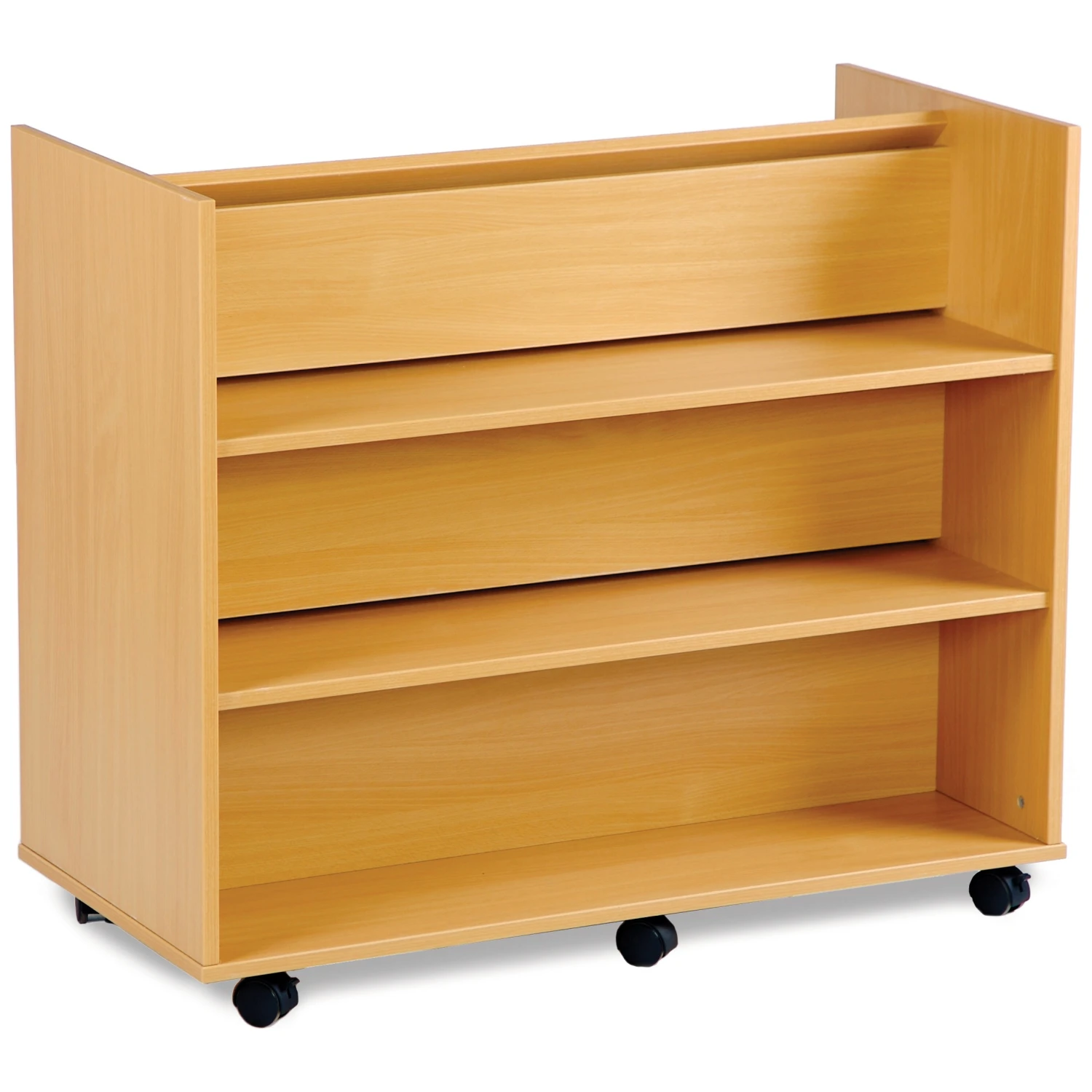 Library Unit With 3 Angled & 3 Horizontal Shelves 1 Library Unit With 3 Angled & 3 Horizontal Shelves