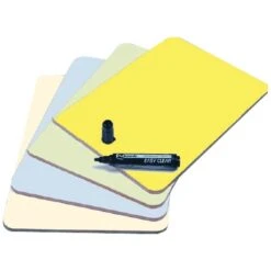 A4 Colourwipe Dry Wipe Boards