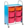 Gratnells Callero Variety Tray Storage Unit With Deep And Extra Deep Trays