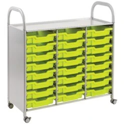 Gratnells Callero 24 Shallow Tray 3 Column Storage Unit
