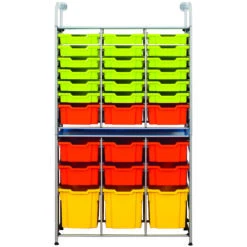 Gratnells Callero Variety Tray Storage Unit With Shallow, Deep And Jumbo Trays