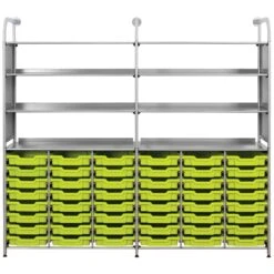 Gratnells Callero 48 Shallow Tray Combination Storage Unit