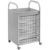 Gratnells Callero Art Storage Trolley With Drying Racks