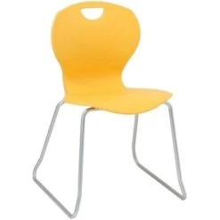 Evo Polypropylene Skid Base Classroom Chairs