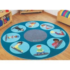 Yoga Position Carpet