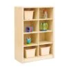 Elegant Tall Classroom Bookcase