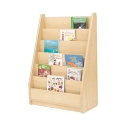 Elegant Tall Classroom Book Storage Unit