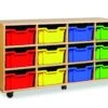 12 Tray Deep Mobile Storage