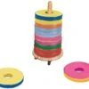 12 Donut Floor Cushions With Trolley