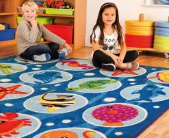 Under The Sea Rectangular Placement Carpet