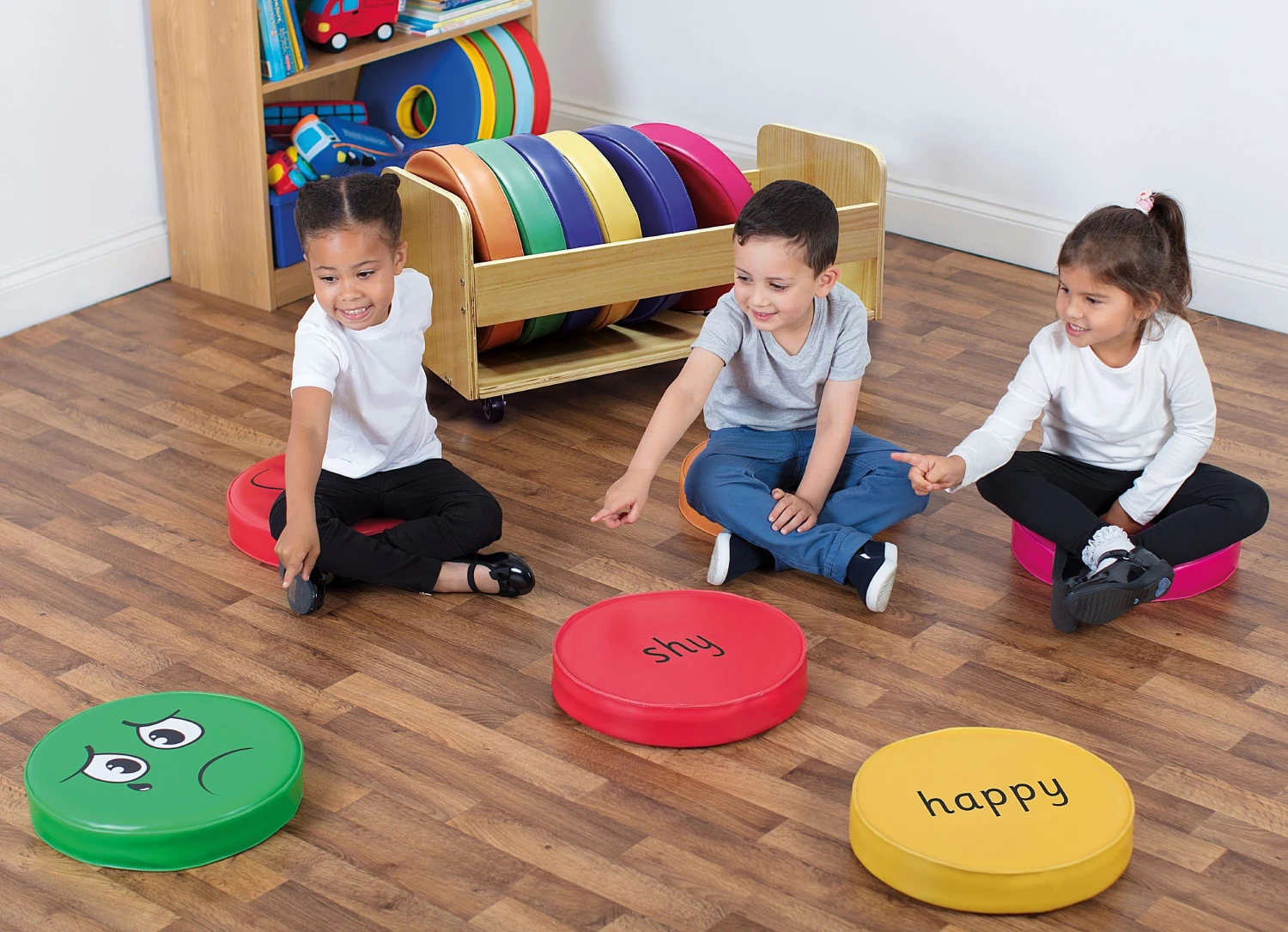 12 English Emotions Cushions With Tuf 2 Trolley 1 12 English Emotions Cushions With Tuf 2 Trolley