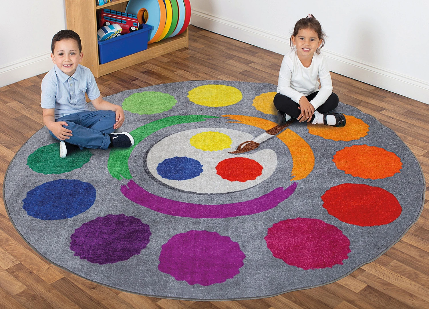 Decorative Colour Wheel Carpet 1 Decorative Colour Wheel Carpet