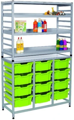 Gratnells Dynamis Collection Resources Combo With Deep Trays